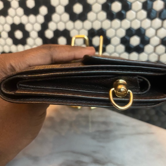 GUC Louis Vuitton Porte Tresor Etui Papier Ebene Wallet with unbranded strap - Picture 4 of 8